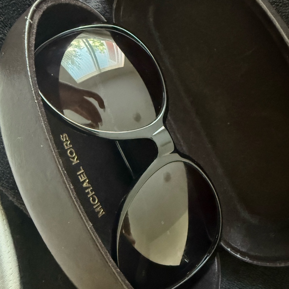 Michael Kors Sleek Black Sunglasses